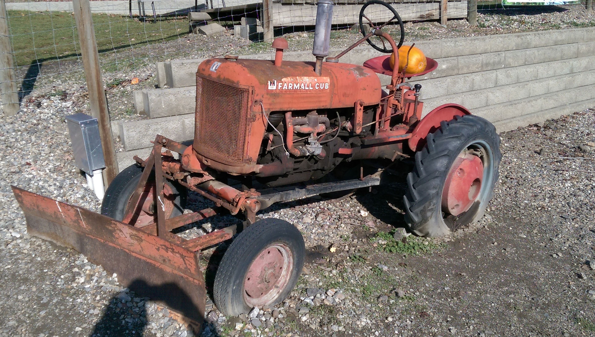 Antique FarmAll Cub Tractor