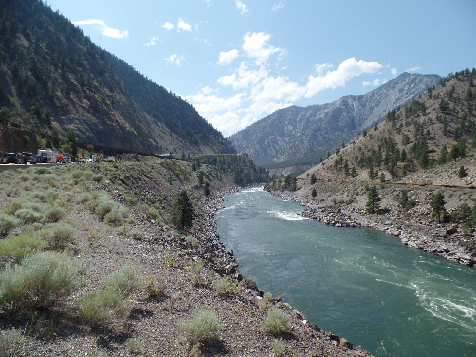 Thompson River Canyon Looking South Best Pictures in the World