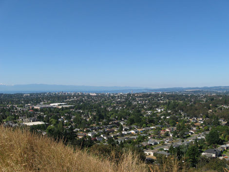 View of Victoria from Mt Tolmie