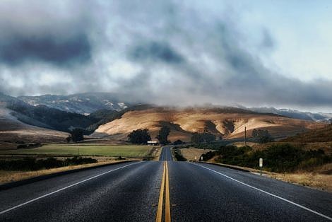 Scenic Highway in California