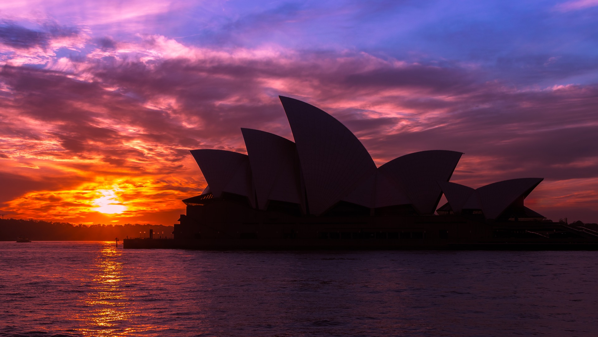 Sydney Opera House Silhouette